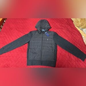 Polo Ralph Lauren Men’s Hybrid Full-Zip Hoodie Jacket